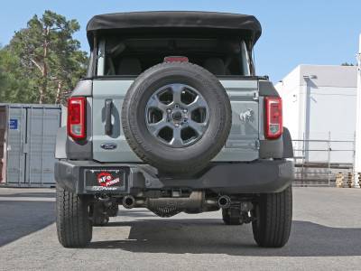 Icon Vehicle Dynamics - AFE Vulcan Series Stainless Axle-Back Exhaust W/ Carbon Tips For 21+ Ford Bronco - Image 4