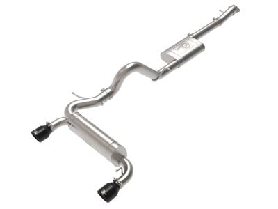 Icon Vehicle Dynamics - AFE Vulcan Series Stainless Cat-Back Exhaust W/ Black Tips For 21+ Ford Bronco - Image 1