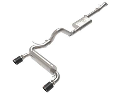 Icon Vehicle Dynamics - AFE Vulcan Series Stainless Exhaust W/ Carbon Fiber Tips For 2021+ Ford Bronco - Image 1