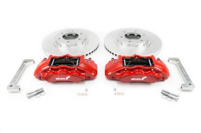 Icon Vehicle Dynamics - Alcon Red 6-Piston Caliper Front Big Brake Kit For 2021+ Ford Bronco - Image 1