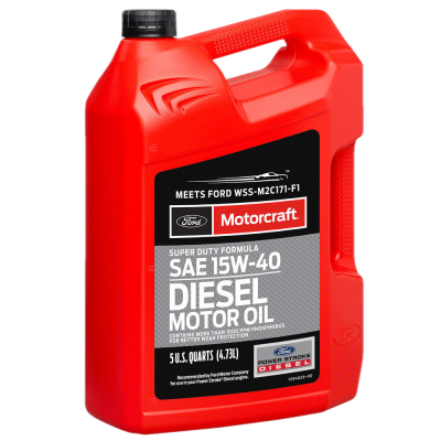OEM Ford - Motorcraft 15 QTS 15W-40 Synthetic Blend Oil For Ford Super Duty 7.3L/6.0L/6.7L - Image 2