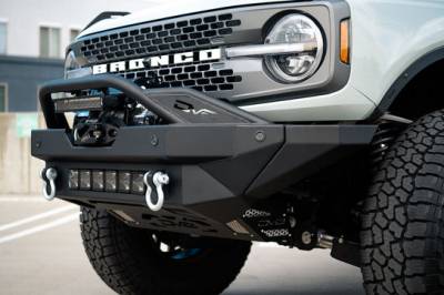 BDS Suspension - DV8 FS-15 Series Add-On Wings Winch Front Bumper For 2021-2022 Ford Bronco - Image 7