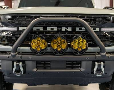 Rudy's Performance Parts - Rudy's Custom Bumper Mount Triple LP6 LED Fog Light Kit For 2021+ Ford Bronco - Image 6