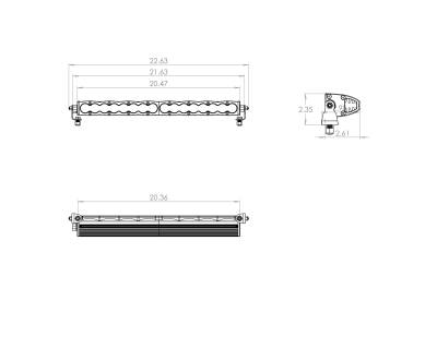Baja Designs - Baja Designs S8 20" White Wide Driving Light Bar 702004 - 12,700 Lumens - Image 2