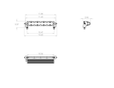Baja Designs - Baja Designs S8 10" White Wide Driving Light Bar 701004 - 6350 Lumens - Image 2