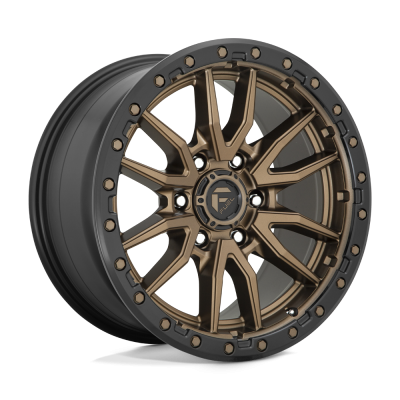 Fuel Off-Road Wheels - (4) 17x9 Fuel Rebel 6 Matte Bronze Wheels 6X139.7 +1MM Offset For Ford GM - Image 3