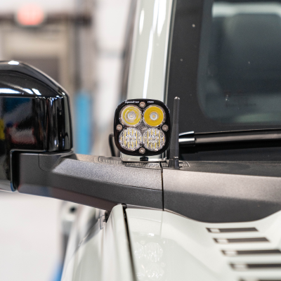 Baja Designs - Rudy's Custom Mirror Mounted Baja Designs Squadron Ditch Light Kit For 2021+ Ford Bronco - Image 4