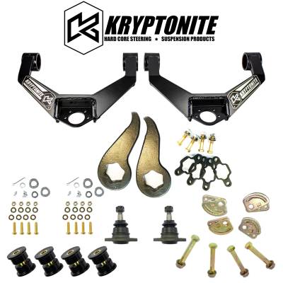 Kryptonite - Kryptonite Control Arms/Cam Bolts/Leveling Kit For 2011-2019 GM 2500HD/3500HD - Image 1