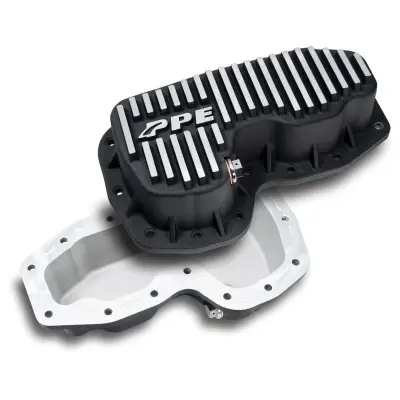 PPE - PPE Heavy Duty Brushed Aluminum Oil Pan For 11-22 Jeep Grand Cherokee 3.6L Gas - Image 1