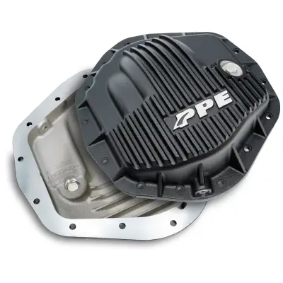 PPE - PPE Heavy Duty Black Aluminum Rear Differential Cover For 01-10 Ram 2500/3500 - Image 1