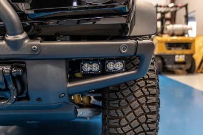 Rudy's Performance Parts - Rudy's Custom Double S2 LED Fog Light Kit For 2021+ Ford Bronco With Modular Bumper - Image 5