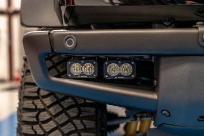 Rudy's Performance Parts - Rudy's Custom Double S2 LED Fog Light Kit For 2021+ Ford Bronco With Modular Bumper - Image 2