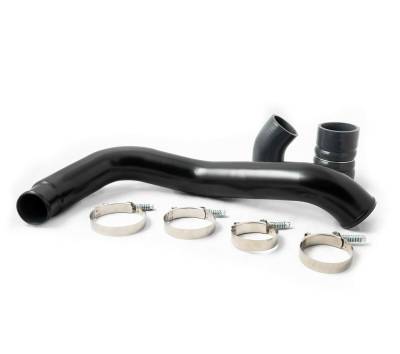 Rudy's Performance Parts - Rudy's Black Hot Side Intercooler Pipe 2003-2007 Ford 6.0L Powerstroke Diesel - Image 1