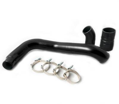 Rudy's Performance Parts - Rudy's Black Hot Side Intercooler Pipe 2003-2007 Ford 6.0L Powerstroke Diesel - Image 2
