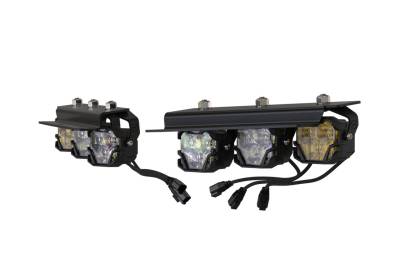 Morimoto - Morimoto 4Banger Triple Fog Light Kit W/ Upfitter Harness For 2021+ Ford Bronco - Image 3