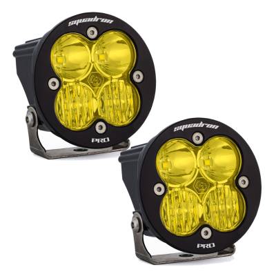 Baja Designs - Baja Designs Squadron Round Pro Amber Driving/Combo LED Lights W/ Rock Guards - Image 2