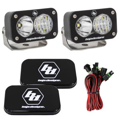 Baja Designs - Baja Designs S2 Sport 5000K Clear Driving/Combo LED Light Pods With Rock Guards - Image 1
