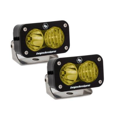 Baja Designs - Baja Designs S2 Sport 5000K Amber Driving/Combo LED Light Pods With Rock Guards - Image 2