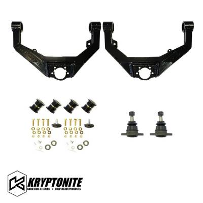 Kryptonite - Kryptonite Control Arms/Cam Bolt/Stage 1 Leveling Kit For 01-10 GM 2500HD/3500HD - Image 3