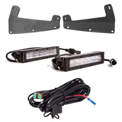 Diode Dynamics - Diode Dynamics SS6 Clear SAE Wide Light Bars/Upfitter/Brackets For Ford Bronco - Image 1