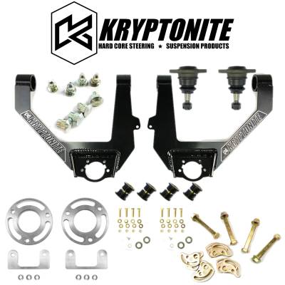 Kryptonite - Kryptonite Control Arm Kit/Cam Bolt & Pins/Leveling Kit For 07-18 GM 1500/SUVs - Image 1