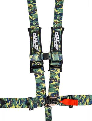 PRP 5.3 Camo 5-Point Adjustable 3" Belt Harness With Auto Style Latch - Image 1
