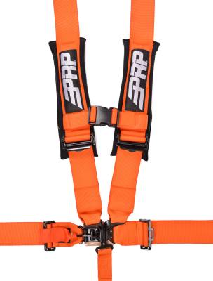 PRP 5.3 Orange 5-Point Adjustable 3" Belt Harness With Auto Style Latch - Image 1