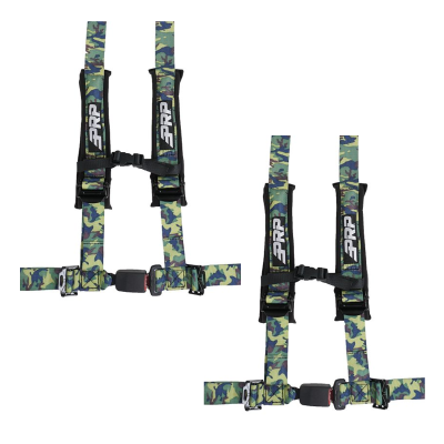 PRP 4.2 Camouflage 4-Point Adjustable 2" Belt Harness Pair With Auto Style Latch - Image 1