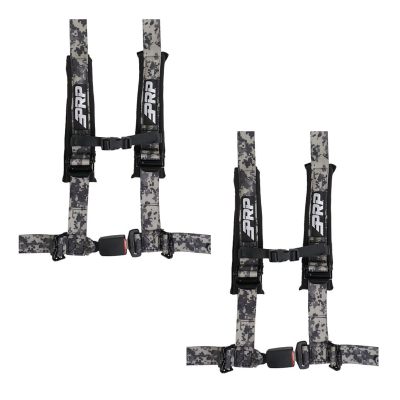 PRP 4.2 Digital Camo 4-Point Adj 2" Belt Harness Pair With Auto Style Latch - Image 1