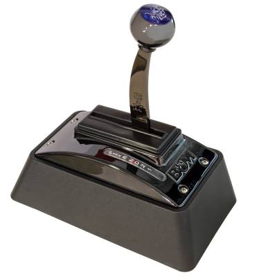 B&M - B&M Black Automatic Universal Quicksilver Ratchet Shifter For 3 & 4 Speed Trans - Image 1