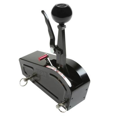 B&M - B&M Automatic Gated Shifter Pro Stick Black Universal 2, 3 & 4 Speed Compatible - Image 1