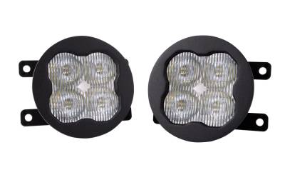 Diode Dynamics - Diode Dynamics SS3 White Max LED Fog Light Kit W/ Backlight For 12-14 Acura TL - Image 1