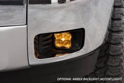 Diode Dynamics - Diode Dynamics SS3 Sport LED Driving Fog W/ Backlight For 07-13 Avalanche Z71 - Image 4