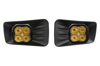 Diode Dynamics - Diode Dynamics SS3 Amber Sport LED Fog Light W/Backlight For 07-13 Avalanche Z71 - Image 1