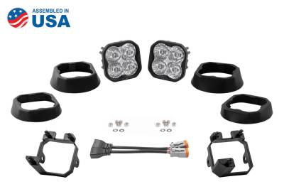 Diode Dynamics - Diode Dynamics SS3 3000K Amber Sport LED Fog Light Kit For 2015-2021 GM Colorado - Image 2