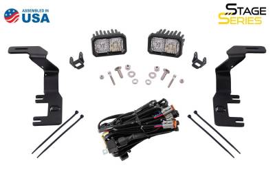 Diode Dynamics - Diode Dynamics SSC2 Sport White Combo Ditch Light Kit For 2015-2021 GM Colorado - Image 3