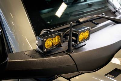 Baja Designs - Rudy's Custom Mirror Mounted Baja Designs Dual S2 Sport Ditch Light Kit For 2021+ Ford Bronco - Image 8