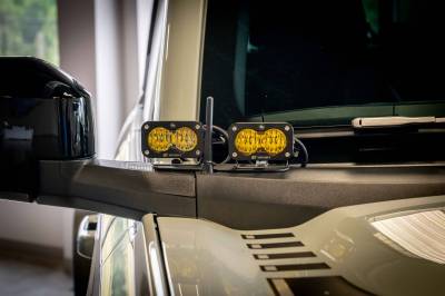 Baja Designs - Rudy's Custom Mirror Mounted Baja Designs Dual S2 Pro Ditch Light Kit For 2021+ Ford Bronco - Image 6