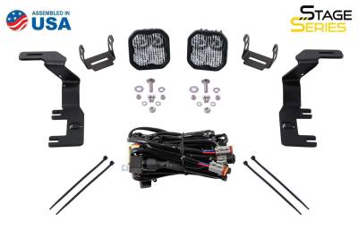Diode Dynamics - Diode Dynamics SS3 Sport White Combo Ditch Light Kit For 2015-2021 GM Colorado - Image 2