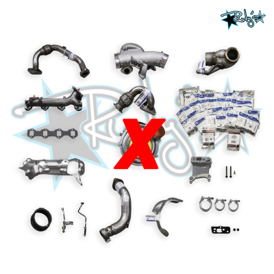 Rudy's Performance Parts - Rudy's Upgraded Retrofit Turbocharger Install Kit For 2011-2014 6.7L Powerstroke - Image 1