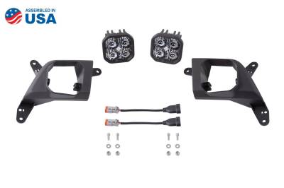 Diode Dynamics - Diode Dynamics SS3 White Sport LED Driving Fog Light Kit For 19-21 Chevy 1500 - Image 2