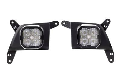 Diode Dynamics - Diode Dynamics SS3 White Sport LED Fog Light W/Backlight For 19-21 Chevy 1500 - Image 1