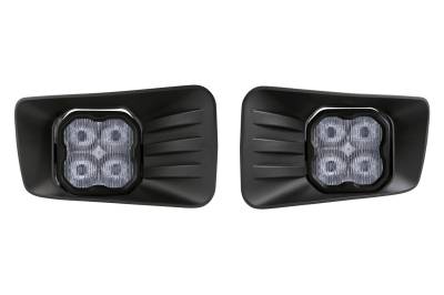 Diode Dynamics - Diode Dynamics SS3 6000K White Sport LED Fog Light Kit For 07-14 Chevy 2500/3500 - Image 1