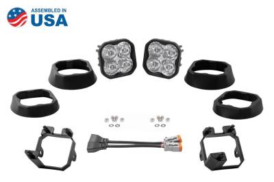 Diode Dynamics - Diode Dynamics SS3 6000K White Sport LED Fog Light Kit For 07-14 Chevy Suburban - Image 2