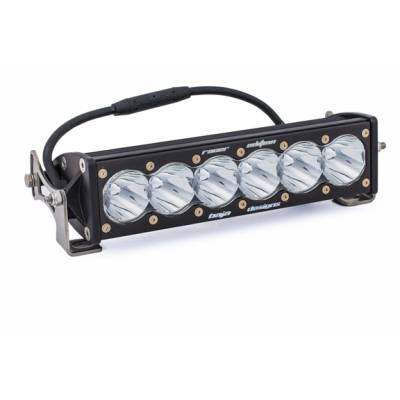 Baja Designs - Baja Designs 10" OnX6+ Clear Racer Spot Light Bar With Toggle Wiring Harness - Image 2