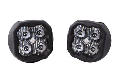 Diode Dynamics - Diode Dynamics SS3 White Sport LED Driving Fog Light Kit 07-14 Chevy Tahoe - Image 1