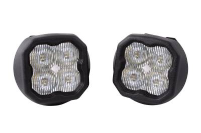 Diode Dynamics - Diode Dynamics SS3 White Sport LED Fog Light W/Backlight 2007-2014 Chevy Tahoe - Image 1