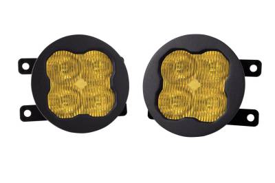 Diode Dynamics - Diode Dynamics SS3 Type A Amber Max LED Universal Fog Light Kit W/ Backlight - Image 1