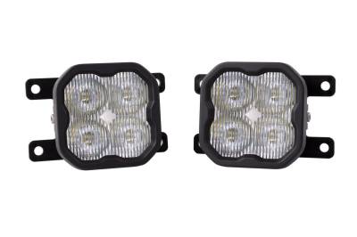 Diode Dynamics - Diode Dynamics SS3 Type AS White Max LED Universal Fog Light Kit W/ Backlight - Image 1