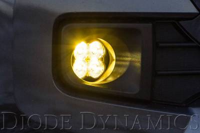 Diode Dynamics - Diode Dynamics SS3 6000K White SAE/DOT Type B Sport Universal LED Fog Light Kit - Image 4